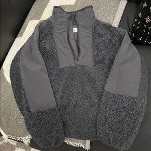 Marine Layer XS Gray Fleece pull over.